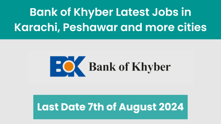 BOK Latest Jobs in Karachi and Peshawar